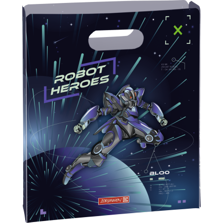 Heftbox A4 offen PP Robot Hero