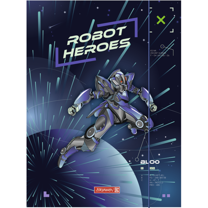 Sammelmappe A3 Karton Robot He ro