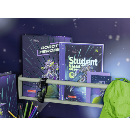 Collegeblock A4 Lin.27 90g Rob ot Hero