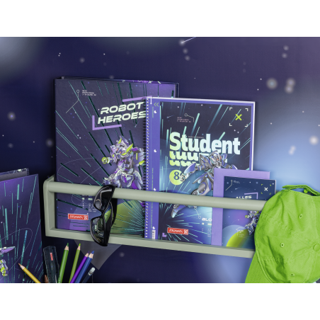 Collegeblock A4 Lin.27 90g Rob ot Hero
