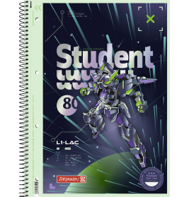 Collegeblock A4 Lin.28 90g Rob ot Hero
