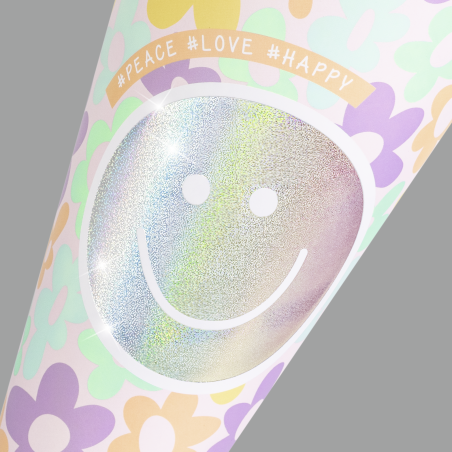 Schultüte 35cm Happy Hippie
