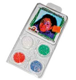 Glitzer Set Papillon