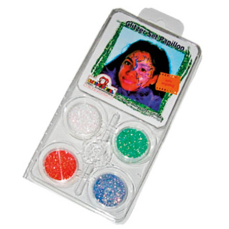 Glitzer Set Papillon