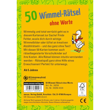 50 wimmelige Rätsel ohne Worte