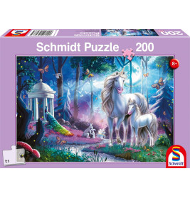 KIPU 200Teile Einhornstute mit Fohlen