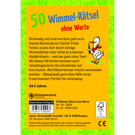 50 wimmelige Rätsel ohne Worte