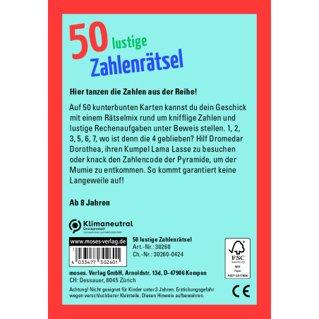 50 lustige Zahlenrätsel