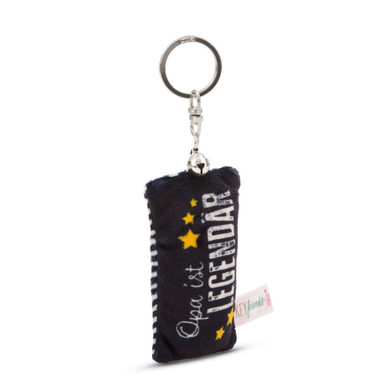 Schlüsselanhänger Mini Plüschkissen Opa