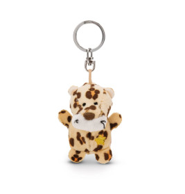 Schlüsselanhänger Leopard mit Stern 5cm