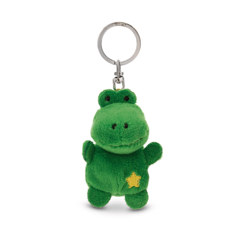 Schlüsselanhänger Frosch mit Stern 5cm