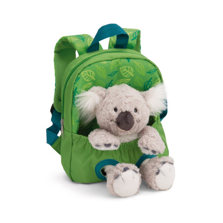 Rucksack mit Plüschtier 21x26cm Koala 25