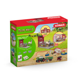 Ponybox mit Mustang Stute