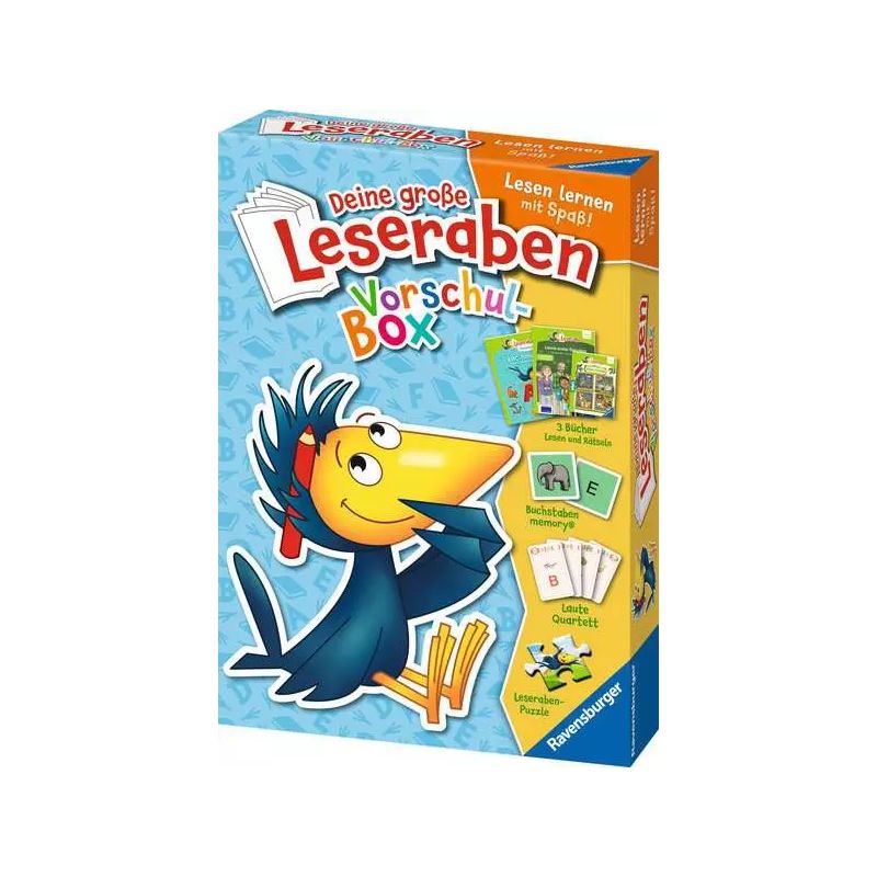 Deine grosse Leseraben Vorschulbox
