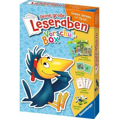 Deine grosse Leseraben Vorschulbox