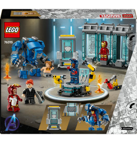 LEGO Marvel Super Heroes Iron Mans Halle der Rüstungen