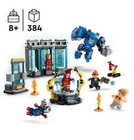 LEGO Marvel Super Heroes Iron Mans Halle der Rüstungen