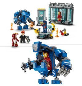 LEGO Marvel Super Heroes Iron Mans Halle der Rüstungen