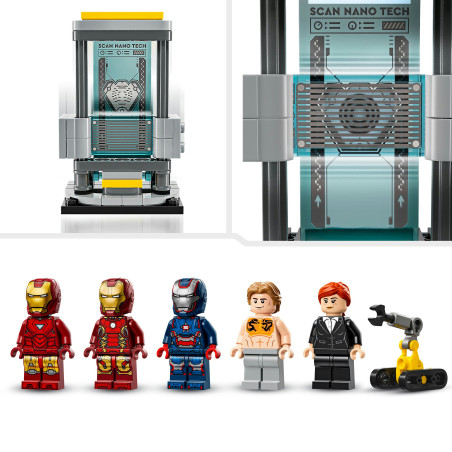 LEGO Marvel Super Heroes Iron Mans Halle der Rüstungen