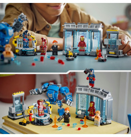 LEGO Marvel Super Heroes Iron Mans Halle der Rüstungen