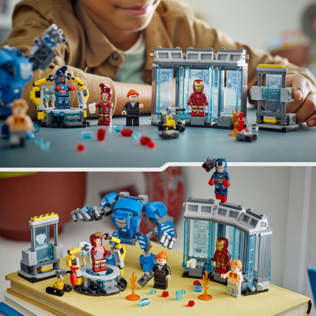 LEGO Marvel Super Heroes Iron Mans Halle der Rüstungen
