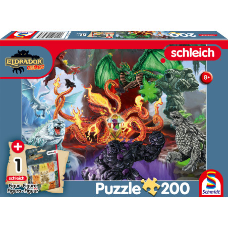 Puzzle Schleich Eldorado Fiese Kreaturen 200 Teile