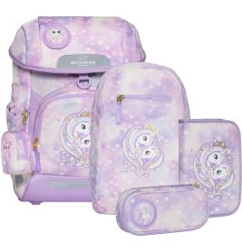 Schulranzen Plus Air Set Unico rn Princess Purple