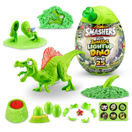 Smashers - Jurassic Light Up Dino Ei, sortiert