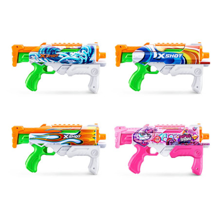 XSHOT Water - Fast-Fill Skins Hyperload Wasserblaster, sortiert