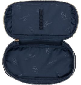 Ovales Schlamperetui Sport Jun ior Blue Gold