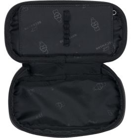 Ovales Schlamperetui Sport Jun ior Black Coated