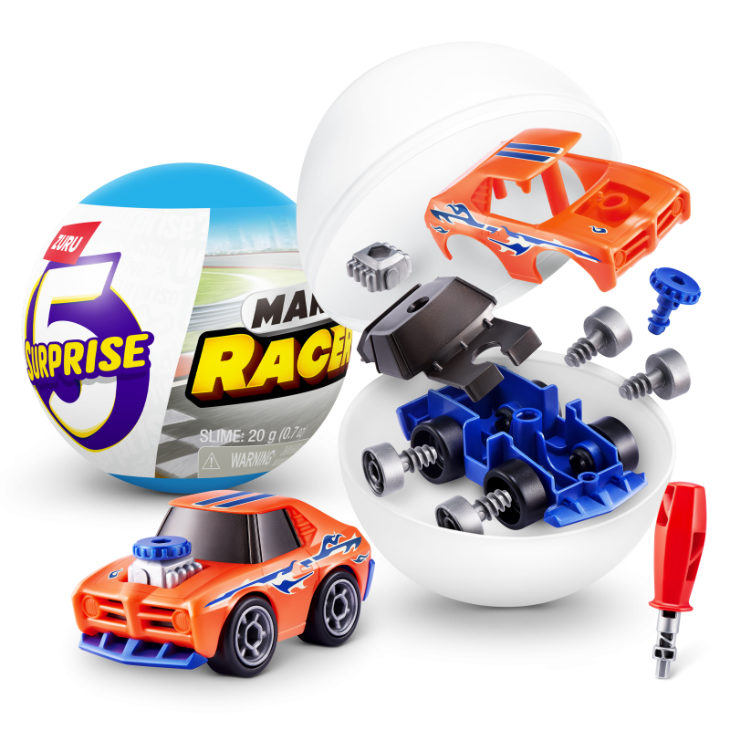 5 Surprise - Make a Racer, sortiert