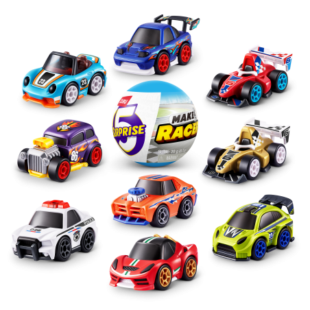 5 Surprise - Make a Racer, sortiert