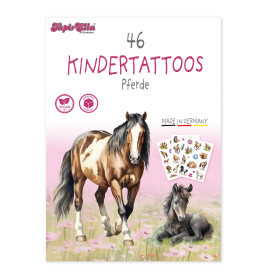 TapirElla Tattoo-Set A6, Pferd