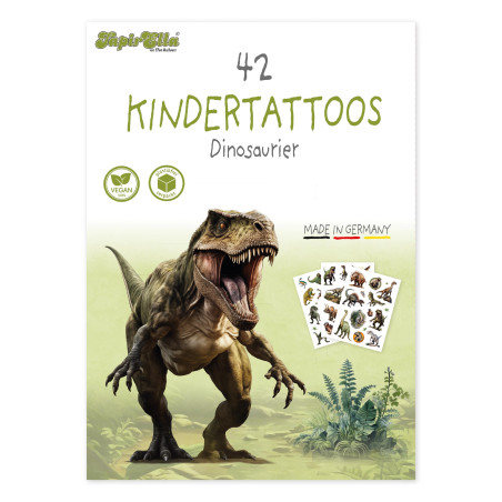 TapirElla Tattoo-Set A6, Dinos aurier