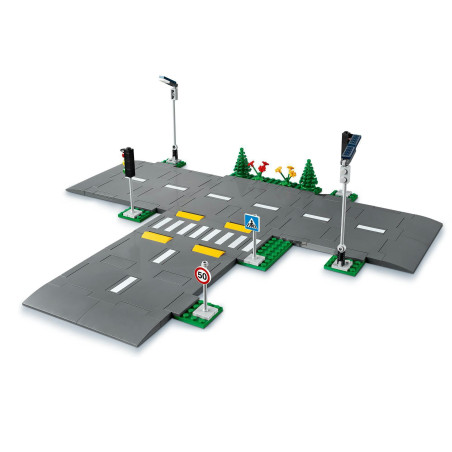 60304 Straßenkreuzung mit Ampeln
