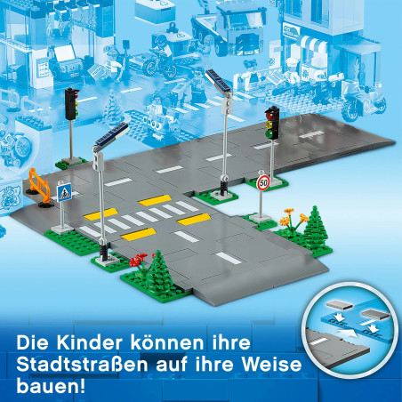 60304 Straßenkreuzung mit Ampeln