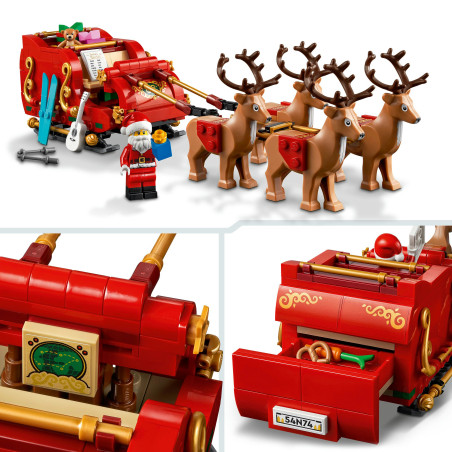 LEGO® Iconic 40499 Schlitten des Weihnachtsmanns