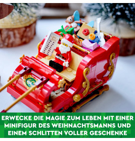 LEGO® Iconic 40499 Schlitten des Weihnachtsmanns