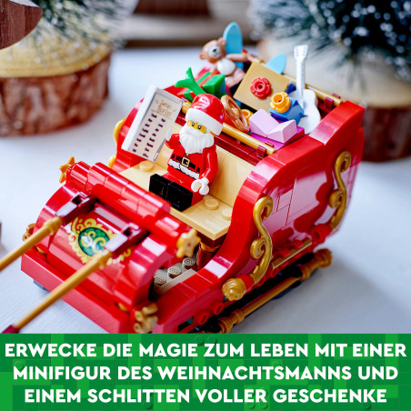 LEGO® Iconic 40499 Schlitten des Weihnachtsmanns
