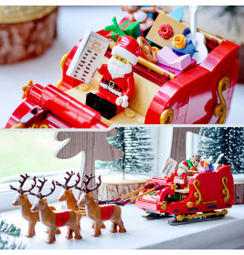 LEGO® Iconic 40499 Schlitten des Weihnachtsmanns