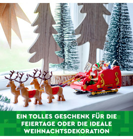 LEGO® Iconic 40499 Schlitten des Weihnachtsmanns