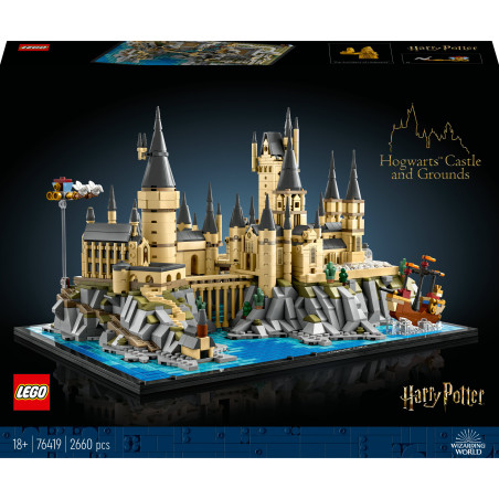 76419 Schloss Hogwarts mit Schlossgelände