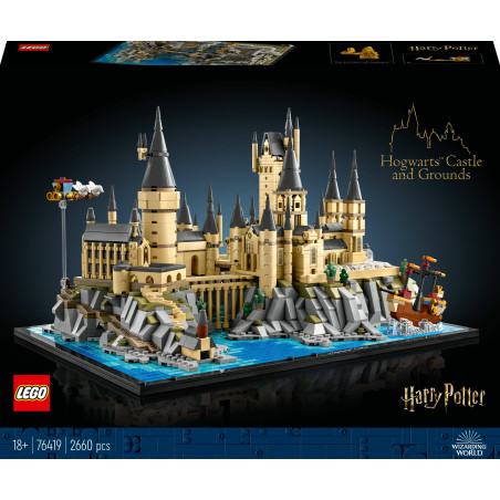 76419 Schloss Hogwarts mit Schlossgelände