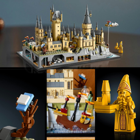 76419 Schloss Hogwarts mit Schlossgelände