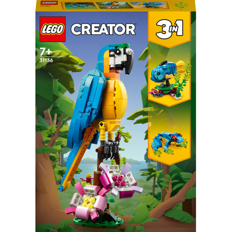 31136 Exotischer Papagei
