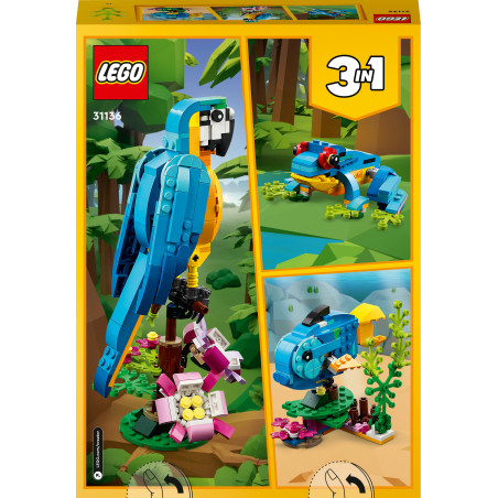 31136 Exotischer Papagei