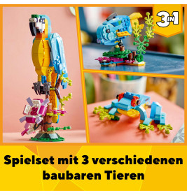 31136 Exotischer Papagei