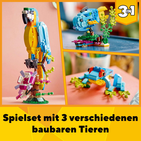 31136 Exotischer Papagei