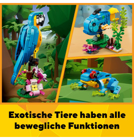 31136 Exotischer Papagei